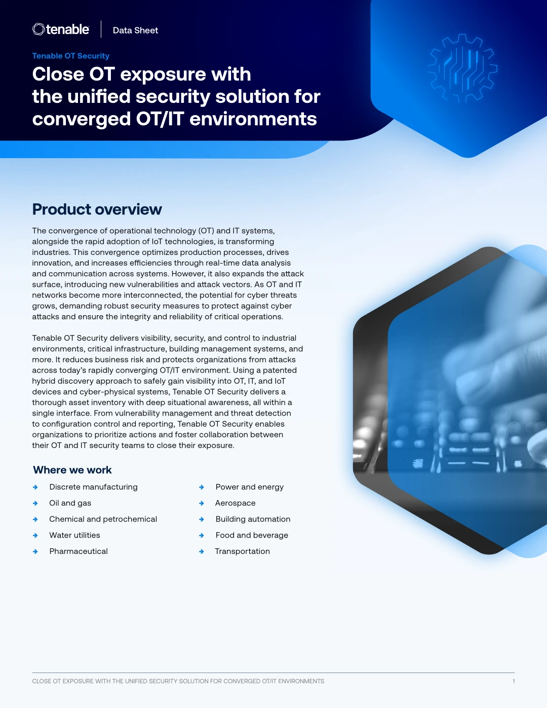 Close OT exposure with the unified security solution for converged OT/IT environments