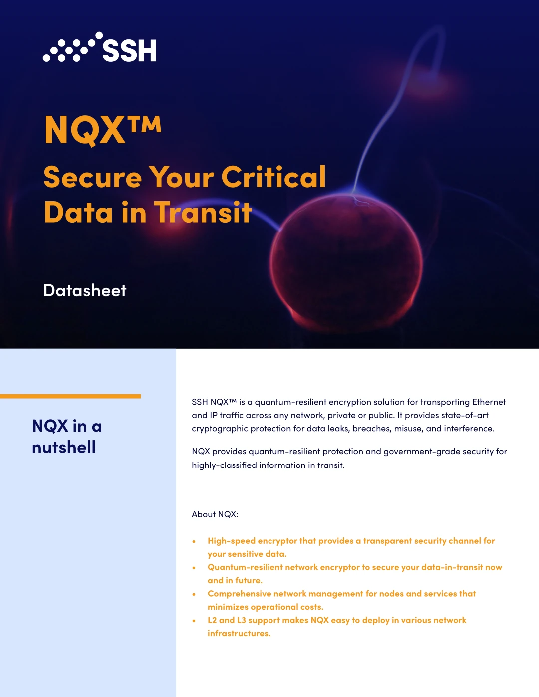 SSH NQX – Secure Your Critical Data in Transit