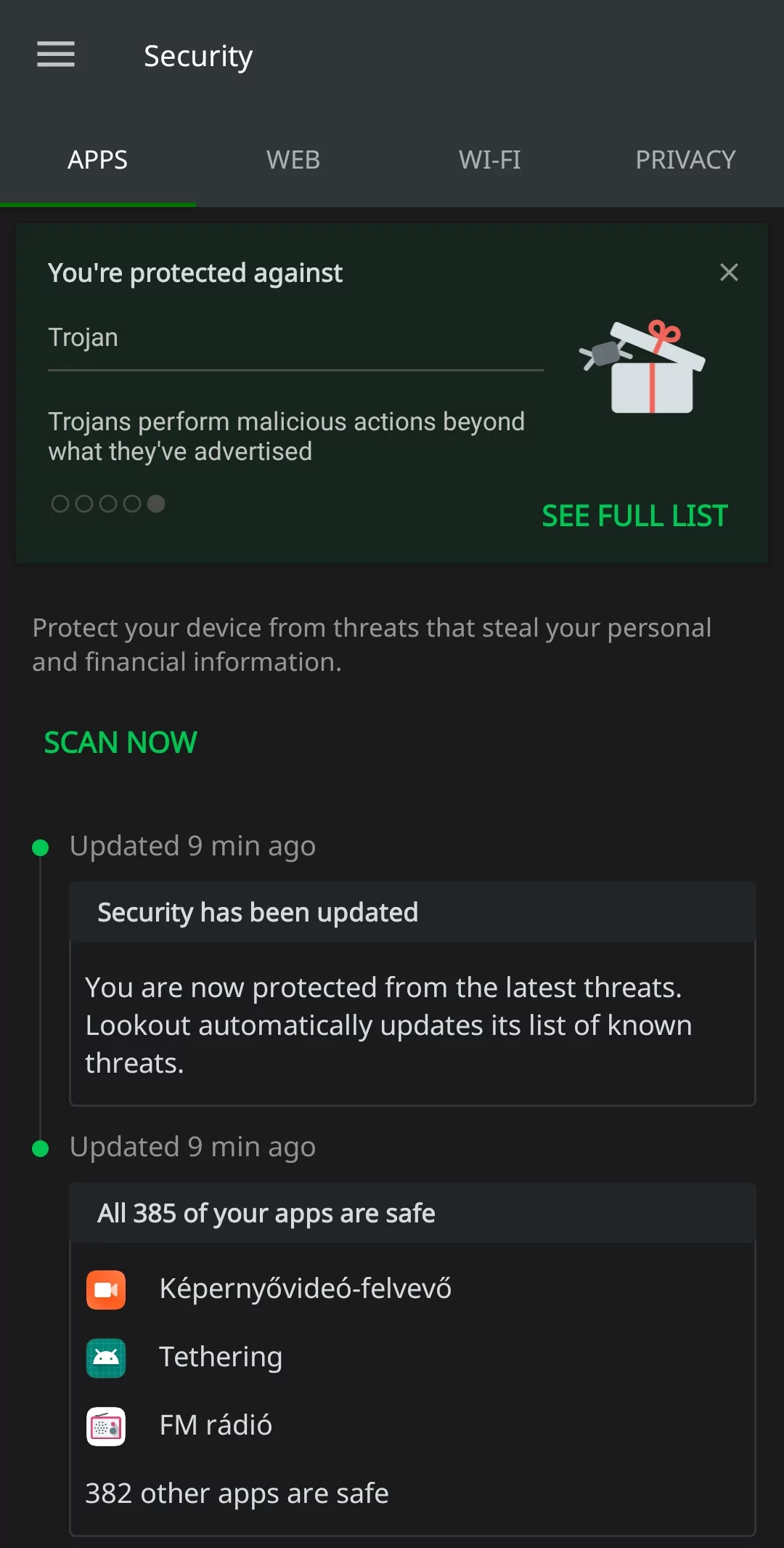 Lookout Antivirus for Mobile